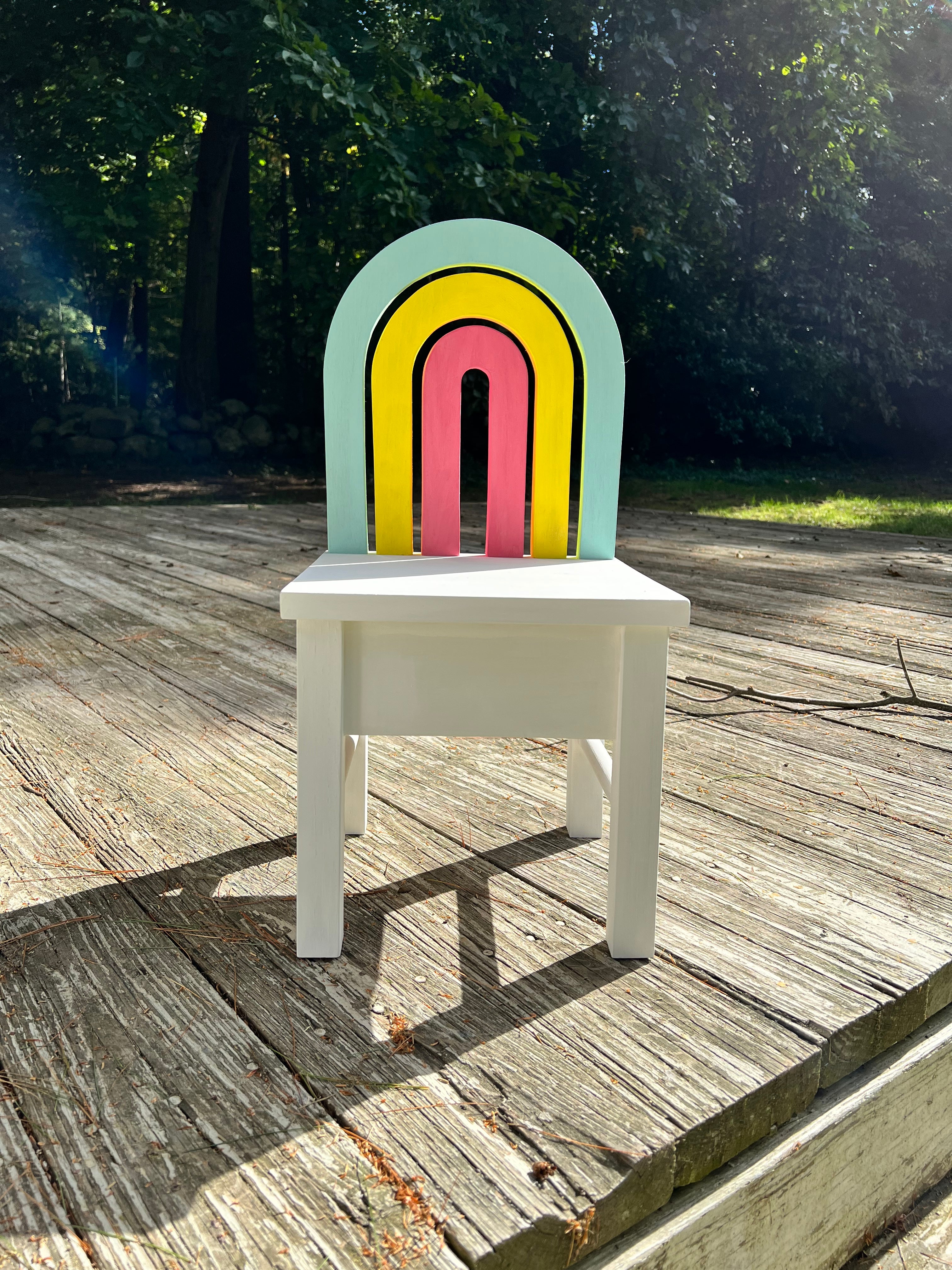 Toddler Rainbow Chair Play n See